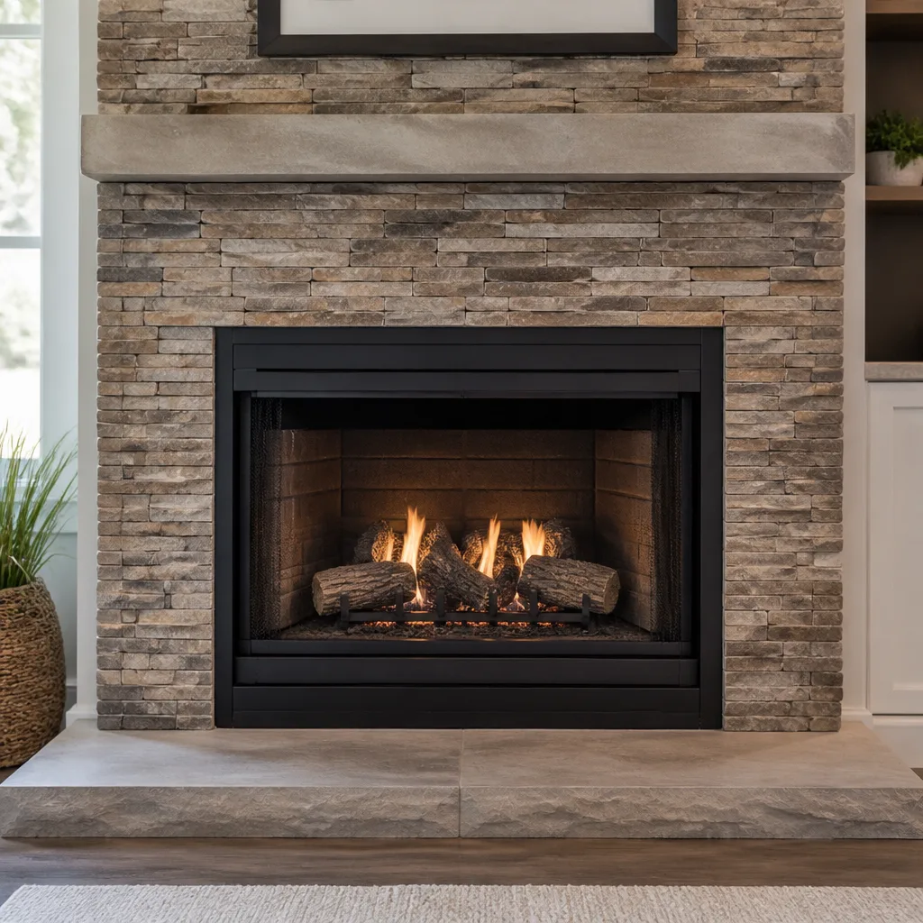 Gas fireplace service